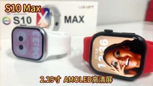 S10 Series 10 NFC Bluetooth Voice Smartwatch Smart Watch 2.29 Inch HD AMOLED Screen 100+ Sports Modes Men Women Android