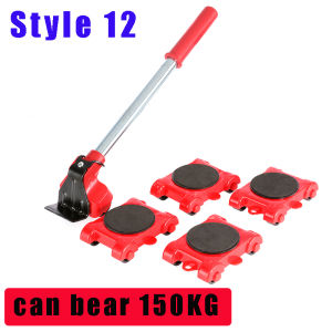 Heavy Duty Furniture Lifter Furniture Mover for Home Shop Lifting Pulley Blocks Furniture Remover Lifter Sliders Hand Lifting Moving Transport Tool