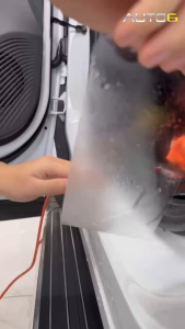 MAZDA CX8: Dán PPF bảo vệ BẬC CỬA - Trong suốt Xoá mờ vết xước AUTO6 (Chung)