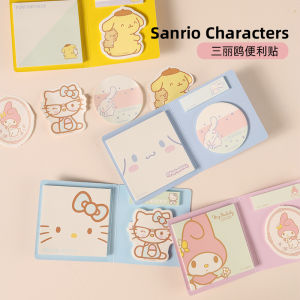 Kitty Cat Sanrio Cute Memo Pad Note Taking Sticky Notes Book Hello Kitty Adhesive Notebook Paper Culture Business Supplies