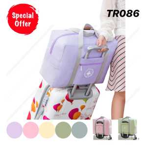 TAS KOPER TRAVEL SPORT GYM DUFFLE HAND CARRY LUGGAGE BAG WANITA SELEMPANG OLAHRAGA IMPORT GROSIR TR086