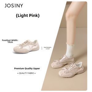 Josiny | Soft Comfort Pink Ballet Training Shoes