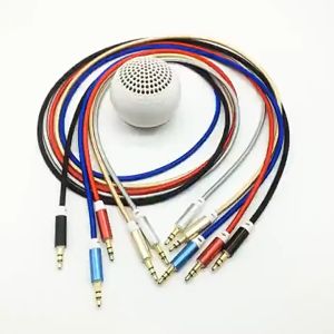 Dây cáp nối loa 2 đầu 3.5 dài 1M kết nối loa  laptop điện thoại.. Bảo hành 6 tháng