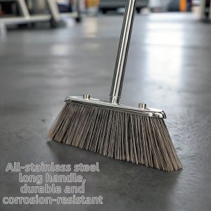 FEIZHUXIANSEN | Waterproof UV-Resistant Anti-Weathering Steel Headed Soft & Hard Bristle Broom