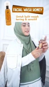 SR12 FACIAL WASH HONEY / SABUN WAJAH CAIR MADU / SABUN MUKA CAIR KULIT KERING & SENSITIF