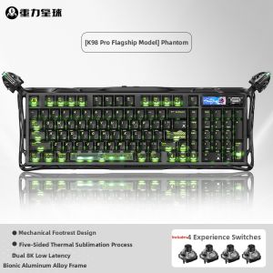 Gravastar | Gaming and Office UFO-Axis Wireless Mechanical Keyboard with Display