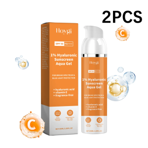 Hyaluronic Acid SPF 50+UV Protection Antioxidant Sunscreen Isolation Cream Lightweight Korean Suitable for All Skin Types