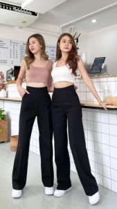 quần tây nữ màu đen quần công sở nữ quần tây cao cấp quần tây basic thường ngày đi làm đi chơi (phom gumac yody thái hòa bemine)