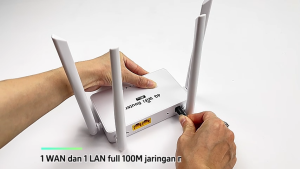 ZBTlink Modem Router 4G LTE 500Mbps Jaringan nirkabel portabel untuk rumah / kantor / perjalanan