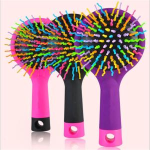 Portable Rainbow Airbag Comb Anti-Static Colorful Cute Personal Hygiene Tool Korean Massage Comb Non Disposable PAMPAS