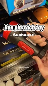 ĐÈN PIN XÁCH TAY ĐA NĂNG SUNHOUSE SHE-DPA01/02-SH. ĐẸP-BỀN-TIỆN DỤNG