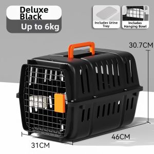 Hipidog | Portable Pet Carrier Bag For Cats And Dogs Air Travel Cargo Check-In Spacecraft Car Ride Stress Relief Pet Backpack Cage