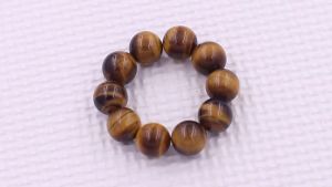 Vòng chuỗi đeo tay đá mắt hổ vàng đen từ 6 ly đến 16 ly 108 hạt vòng tay chuỗi hạt vòng tay hạt chuỗi