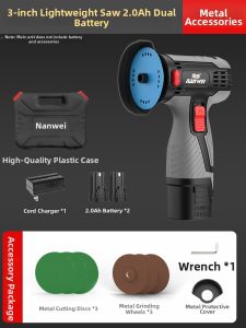 NANWEI | Multifunctional Mini Cordless Angle Grinder Home Use Lithium