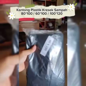 ( 1 PACK ) Kantong PLASTIK TAS KRESEK SAMPAH SERBAGUNA FRESH ONE 60 / 80 X 100 CM MULTIFUNGSI