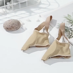 INEOO แผ่นที่รองปุ่มหัวแม่เท้าแก้ไข1คู่นิ้วเท้าน้อยเฝือกออร์โทพีดิกส์ Hallux Valgus เครื่องมือทำเล็บเท้าแบบการดูแลรักษาสำหรับแก้ไขทรงเท้าที่ทับซ้อนกันเฝือกที่ยืดหัวแม่มือสำหรับตาปลาสีชมพู