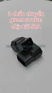 đầu chuyển đổi 3 chấu qua green source chịu tải 50A