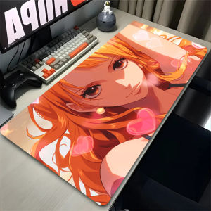 Bandai | Mouse Pad PC Accessories Non Slip Rubber Mousepad Laptop Gamer Keyboard Pad Office One Piece Nami Computer Gaming Desk Mouse Mat