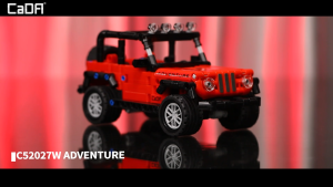 CaDA Adventure Off Road Pull back Vehicles Brick DIY 1:18 Scale Vehicles Set C52027W