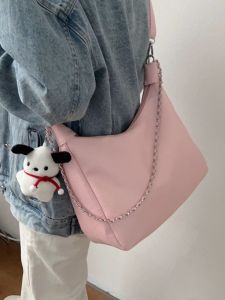 Fashionable Large Capacity Commuter Bag Womens 2025 New Summer Single Shoulder Crossbody Bag High-End Underarm Tote Bag