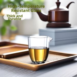 Borosilicate Glass Thick Heat Resistant Fairness Cup