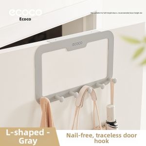 Invisible Wall Mounted Hook 6 Hooks