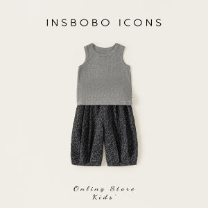 insbobo | Bộ 2 Món Cho Bé Gái Mùa Hè Thiết Kế Mới