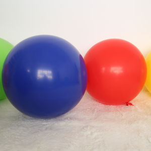 Decomex 36-Inch Thickened Large Rubber Balloons Helium-Filled Wedding Birthday Decorations Gray White Celebration Supplies