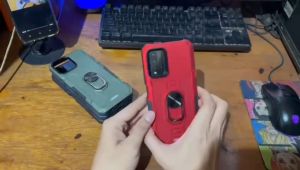 Casing HP Untuk Xiaomi Poco X5 5G Case Robot Hit Eye Whit Ring Transformer Armor 360 Degree