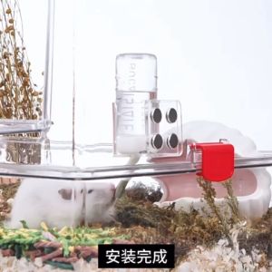 Bucatstate Arcylic Magnet Water Stand Hamster Dwarf Syrian Cage Magnet Water Stand Jomtheone