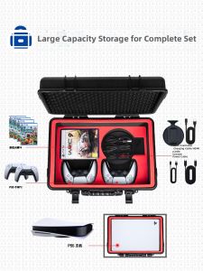 DEVASO | Waterproof Anti-Explosion PS5 Storage Case