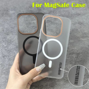 Matte Magnetic Hard Case for Moto Motorola Signature Edge 70 Ultra 60 S 50 40 Pro Fusion Neo for MagSafe Wireless Charging Funda