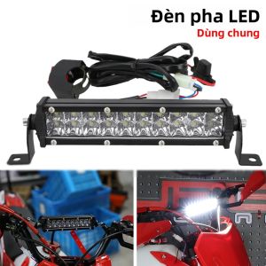 Đèn Pha Xe Máy Đa Năng Cho KTM HONDA YAMAHA SUZUKI KAWASAKI Husqvarna Dirt Pit Bike Iron Headlamp