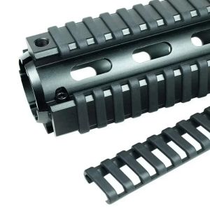 4PCS Rubber Ladder Guards 20MM Rail Decoration KAC Rubber Guards tactical protector Hunting Accessories