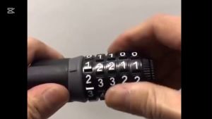 Anti-Theft Heavy Duty Secutity Password  Thick Chain MTB Motorcycle Scooter Bike Chain Lock