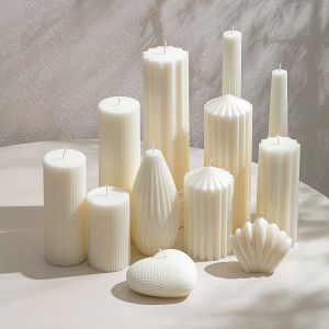 Phong Cách Bắc Âu Hình Trụ Không Khói Nến Cho Tiệc Cưới Sinh Nhật Nhà Trang Trí Phòng Ngủ Sáp Đậu Nành Thơm Nến Nghệ Thuật