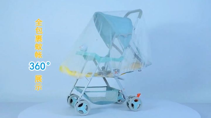 Baby stroller light folding can sit and lie Prams of baby hand