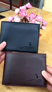 [HCM] Ví nam hàng hiệu chất da đẹp thời trang cao cấp Bóp ví da PU xịn nhiều ngăn đẳng cấp nam tính-Hesede