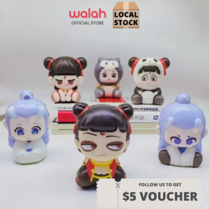 Nezha Slow Rebound Decompression Toy Squishy Toys Pinch Doll Artifact Vent Pinch Ball