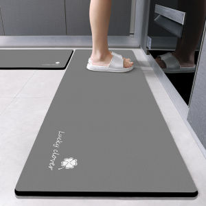 Space Cloud Kitchen Anti-Slip Oil-Resistant Mat Leather Carpet Non-Washable Wipeable Special Foot Pad Durable Household Water Absorbent