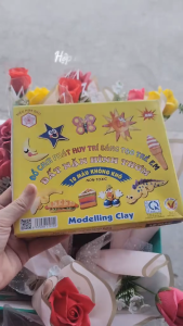 Bộ 10 Thỏi Đất Sáp Nặn Thơm Hada Cao Cấp - Đất Nặn Học Sinh Cho Bé Tập Tành Sáng Tạo Học Thủ Công