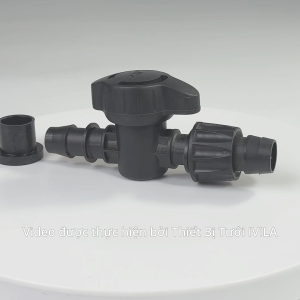 Combo 5 Van khóa khởi thủy ống nhỏ giọt kèm roong ZM van khóa nhỏ giọt van khởi thủy nhựa PP cao cấp