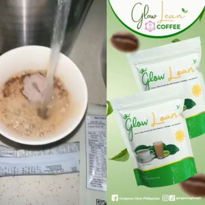 Glow Lean Slimming Coffee by Gorgeous Glow Lean Choco Lipo & Iced Tea Flavor Appetite Suppressant Fat Blockers & Burners