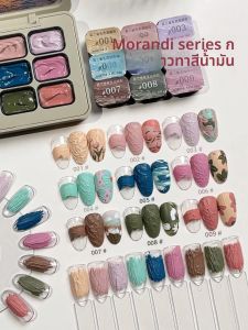 9สีจิตรกรรมPattingกาวเจลเล็บGradientกึ่งถาวรSoak Off UV LEDเล็บเจล--Mo Lan Di You Hua Jiao