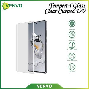 VENVO - Tempered Glass Clear Curved UV Tecno Camon 40 Pro 4G 5G