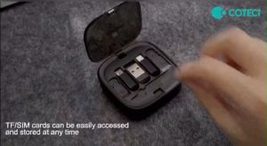 Travel Edition Multifungsi Retractable Cable Charger Organizer Box Stand