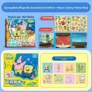 HPRETTY | SpongeBob Magnetic Quiet Book Childrens Toy