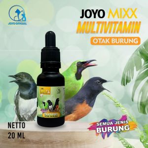 BELI 1 GRATIS 1 Multviitamin Otak Kecerdasan Daya ingat burung Cepat merekam masteran | MIXX MULTIVITAMIN OTAK BURUNG 20 ML