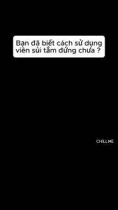 Viên xông tắm đứng Shower Steamer Chillme 30g tinh dầu thư giãn giảm stress ngủ ngon