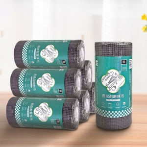 25pcs/roll kitchen Towels Ultra-fine Fiber towels Absorbent Non-woven Cloth Reusable Kitchen Cloth